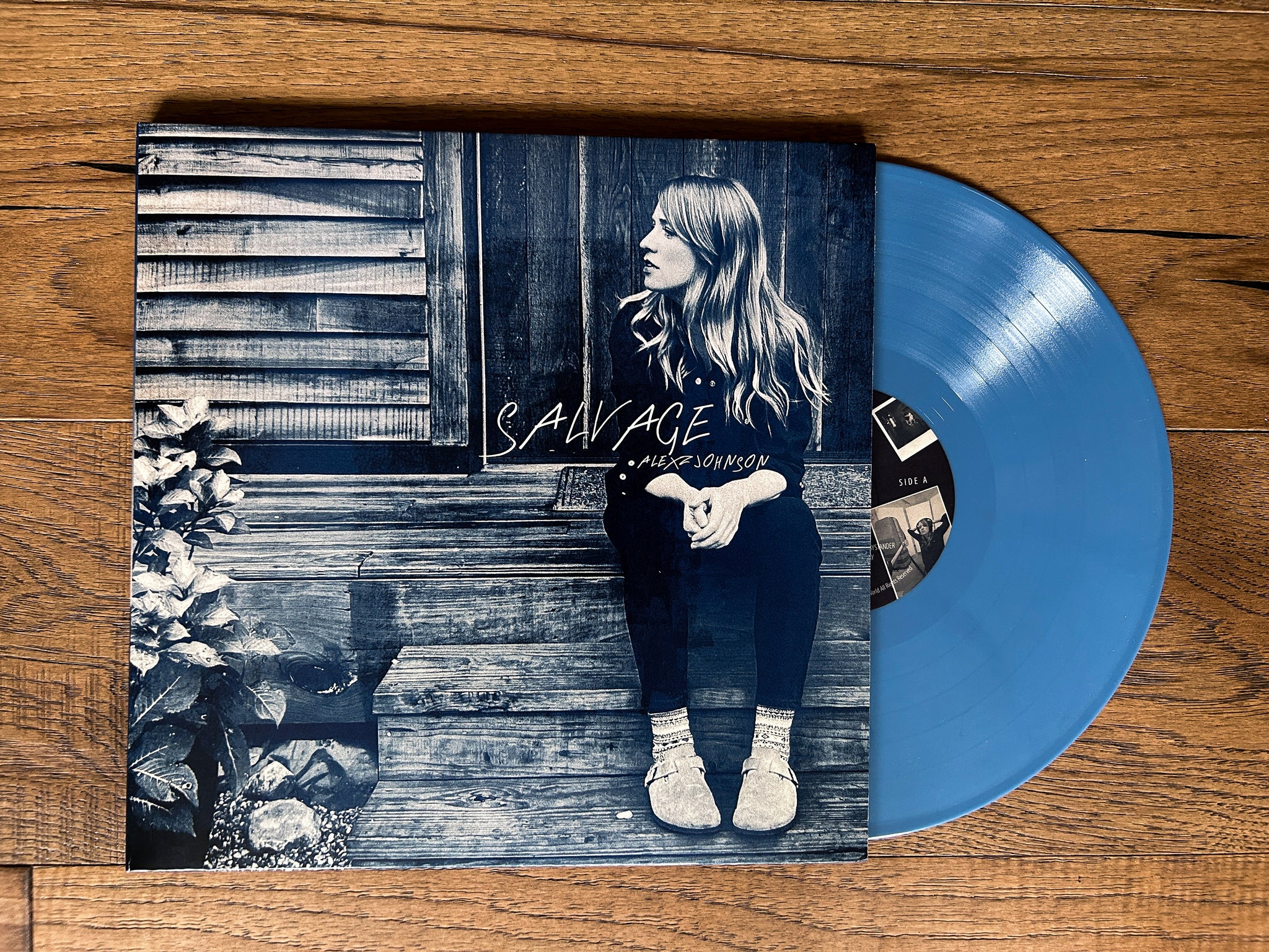 Salvage 12" Blue Vinyl Record (Exclusive Pressing)