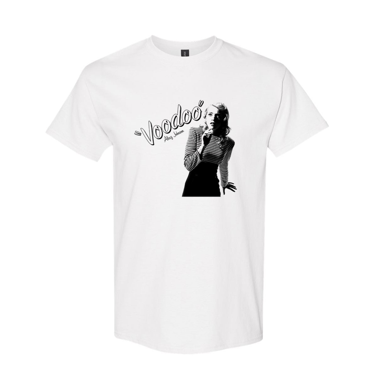 Voodoo Shirt (White) – Alexz Johnson Official Store