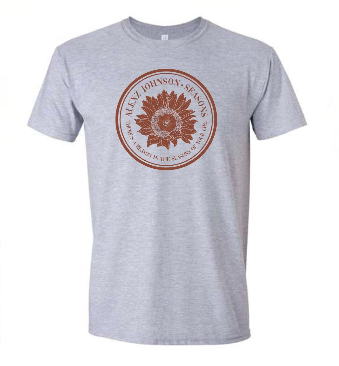 Seasons Logo T-Shirt (Grey) – Alexz Johnson Official Store